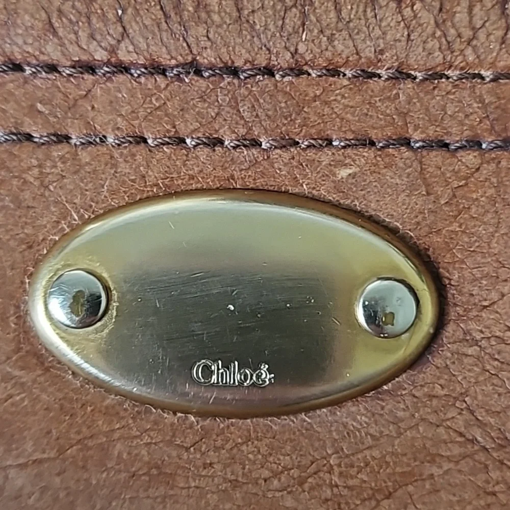 Preloved Chloe medium brown wallet - Picture 8 of 8